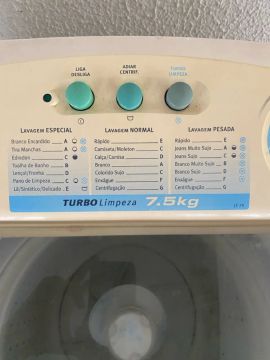 550 reais máquina de lavar roupa