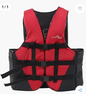 Colete Salva-Vidas Nautika Coast 60kgt - Adulto