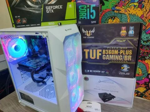 PC Gamer Novo i5 9400 + Gtx 1650 + Ram + 512 GB Ssd em até 12x 1 ano garantia