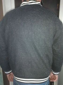 Jaqueta lã masculina