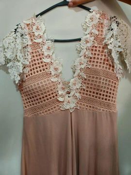 Vestido Festa Rosa: <br>* Tamanho M 