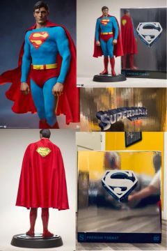 Superman - Christopher Reeve - The Movie - Sideshow Premium Format Estatua 