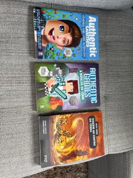 Livros Authentic Games - Minecraft e Viagem ao Centro da Terra