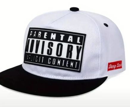 Boné Snapback Parental Advisory