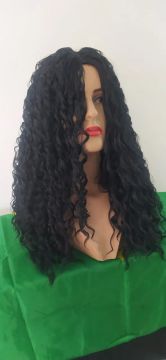 Peruca Cacheada Negra - Penteado Perfeito 120,00