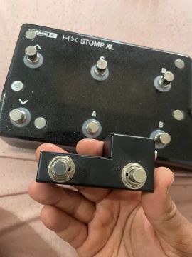 Pedal footswitch hx stomp