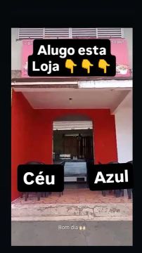 Alugo loja no céu azul primeira etapa 