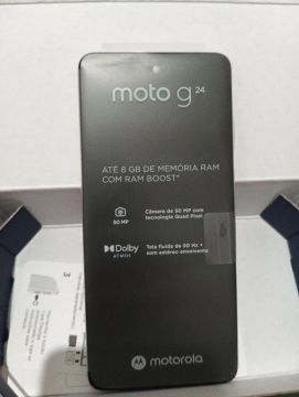 Moto G24 - 8GB RAM - Tela 90Hz - Câmera 50MP