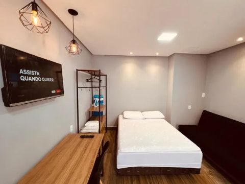 Apartamentos 100% mobiliados por temporada
