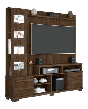 Home // Estante Veneza 1,60 m Com Porta Retratos ! ! Entrega + Montagem Gratis !!