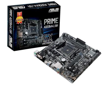 Placa-Mãe ASUS Prime - A320M-K/BR, AMD AM4, mATX, DDR4