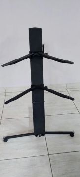 Suporte Estante Para Teclado STAY Duplo Preto