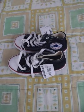 Converse All Star Preto - Tamanho 27
