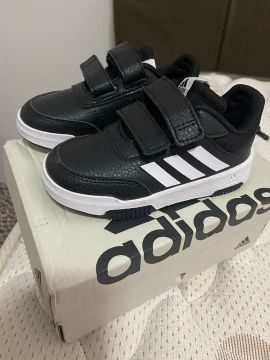 Tênis Infantil Adidas Tensaur Sport 2.0 - Preto+Branco