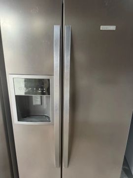 Geladeira side by side Electrolux inox 