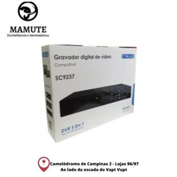 Dvr 5 Em 1 - 4 Canais Ahd-Cvi-Tvi-Ipc-Analógica Sc9204 - It-Blue