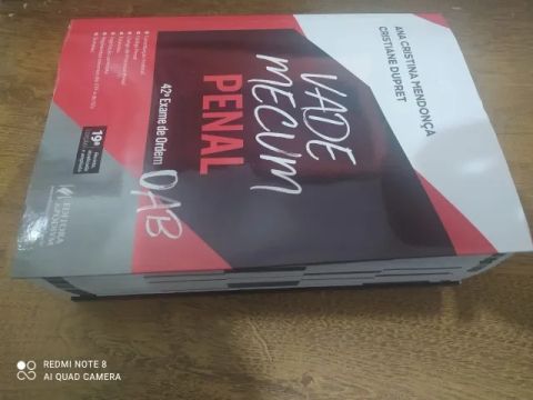 Vade Mecum Penal 42 Exame - Ana Cristina E Cristiane Dupret