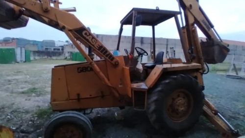 Retroescavadeira case 580h 1993