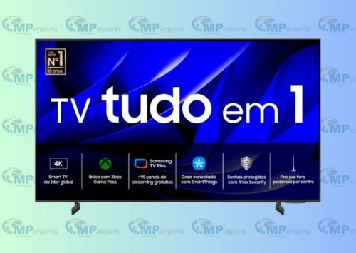 Loja MP Imports: Samsung Smart TV 50" UHD 4K 50DU7700 - Processador Crystal 4K, Gaming Hub