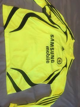Camiseta de Futebol Chelsea - Samsung Mobile - Tamanho XGG