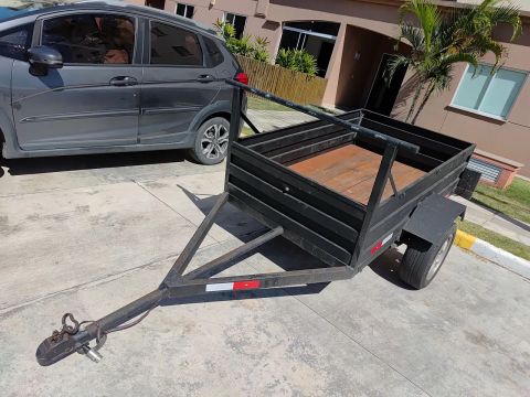 Carreta reboque para carro
