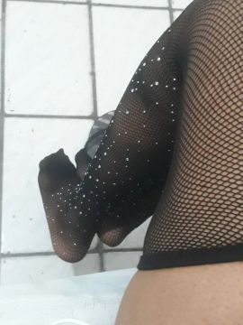 Meia-calça brilhante