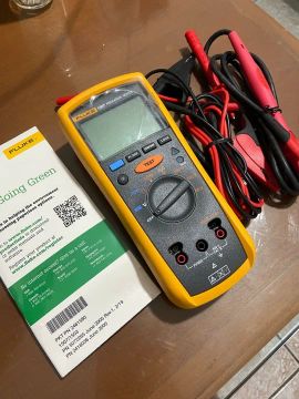 Megômetro Digital Para Teste De Isolamento 1000v Fluke 1507