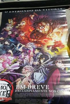 Vemdo meu poster de demoslayer