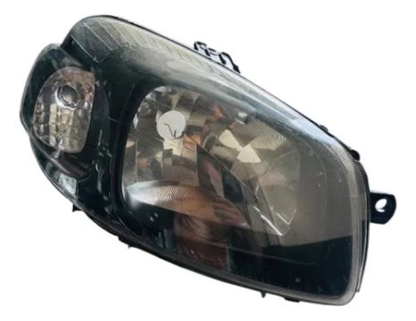 Farol Direito Máscara Negra Fiat Uno Vivace Way 2010 À 2014