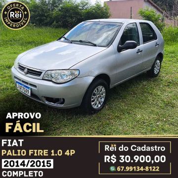 Palio Fire 1.0 4p 2014/2015 - Completo - R$ 30.900,00 - Rei do Cadastro