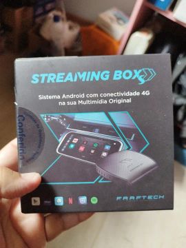 Streaming Box Android 4G para Multimídia Original - Faattech