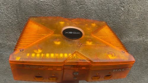 Xbox clássico réplica orange 
