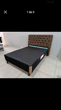 Bases para cama casal e solteiro