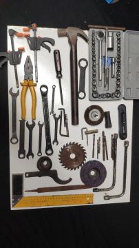 Kit de Ferramentas usadas 