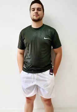 Bermuda elastano Plus Size masculina 