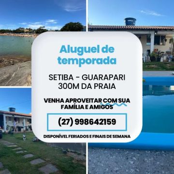 Casa de praia Setiba - Temporada