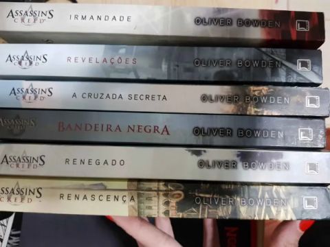 6 Livros assasins creed
