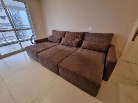 Sofá Modular com 3 metros, novíssimo! De 7.300,00 por 4.250 a vista