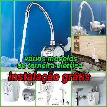 Torneira elétrica instalado 