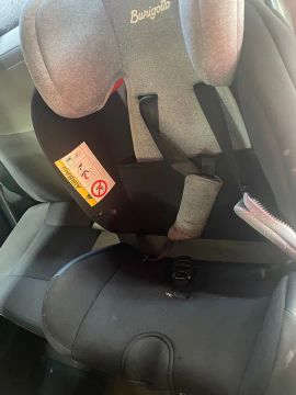 Cadeirinha burigoto spin isofix gray