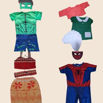 Encontre aqui: Fantasias e Roupas Temáticas!