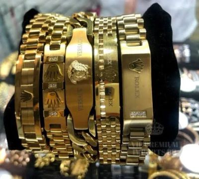 Pulseira em aço inoxidável 