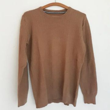 Sueter Feminino Tricot Marrom Texturizado - Tamanho M