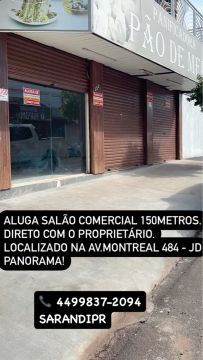 Salão comercial em Sarandi, direto com o proprietário.