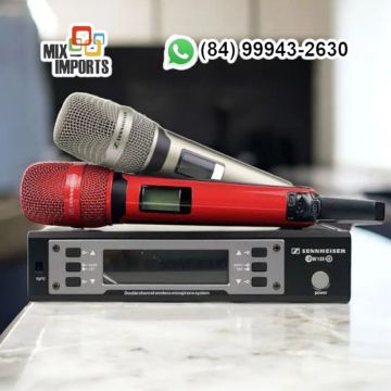 Microfone Sem Fio Duplo Sennheiser Ew135G4 Novo