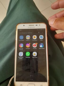 Samsung Galaxy J7 Prime - Tela Quebrada