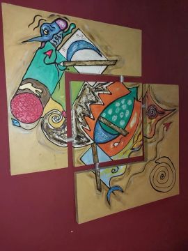 Quadro Pintado a Mão!!!