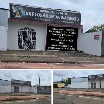 Aluga se prédio comercial 