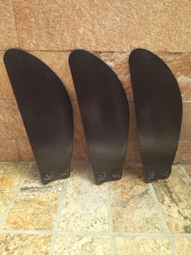 3 Pás de Ventilador de Teto ventisol preta