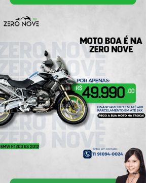BMW R1200 GS 2012 (OTIMO ESTADO DE CONSERVAÇÃO)